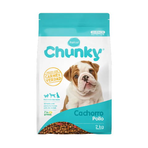 Alimento para perro chunky cachorros