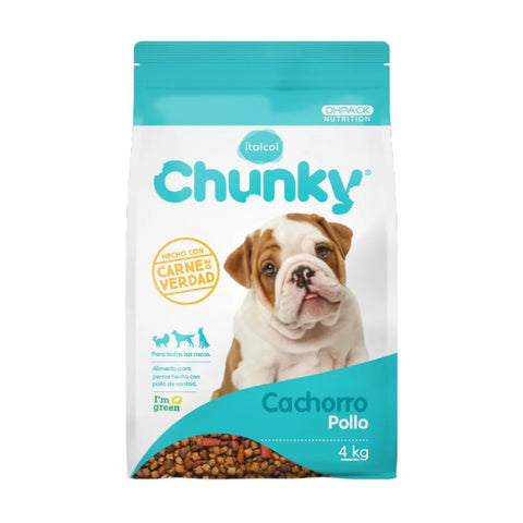 Alimento para perro chunky cachorros